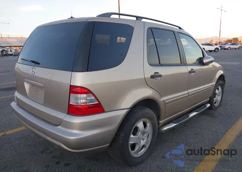 2002 Mercedes-Benz Ml 320 from USA, damaged, VIN 4JGAB54E02A317139